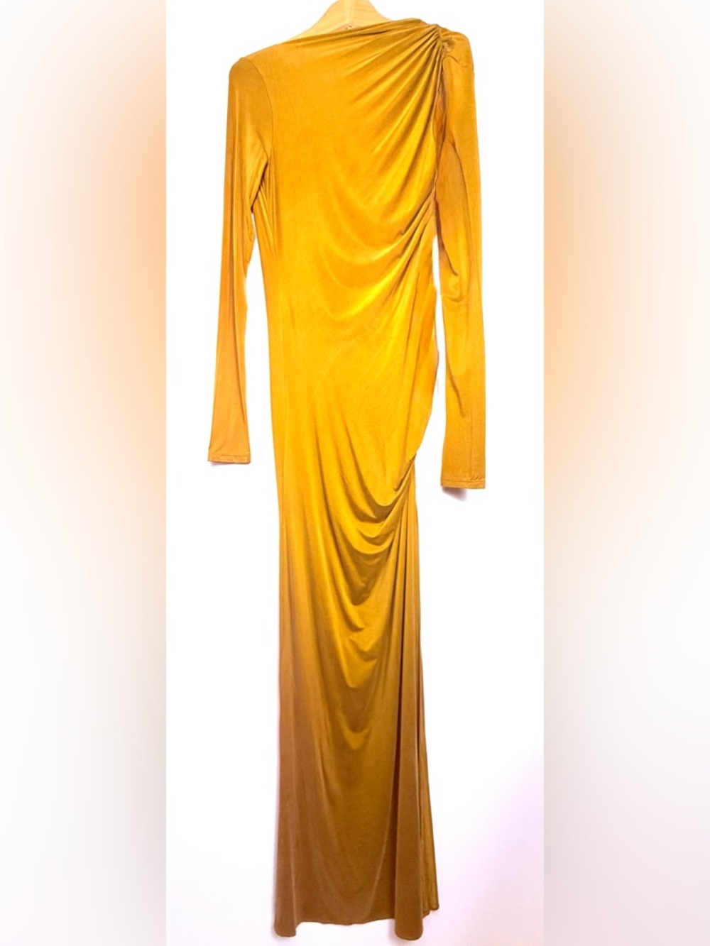 The Andamame Open Back Long Sleeve Evening Gown NWT*Retail $820* - Picture 4 of 9
